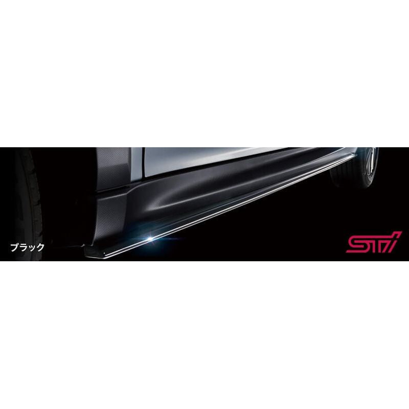 新品 スバル レヴォーグレイバック VN5 純正 STI サイドアンダースポイラー ブラック