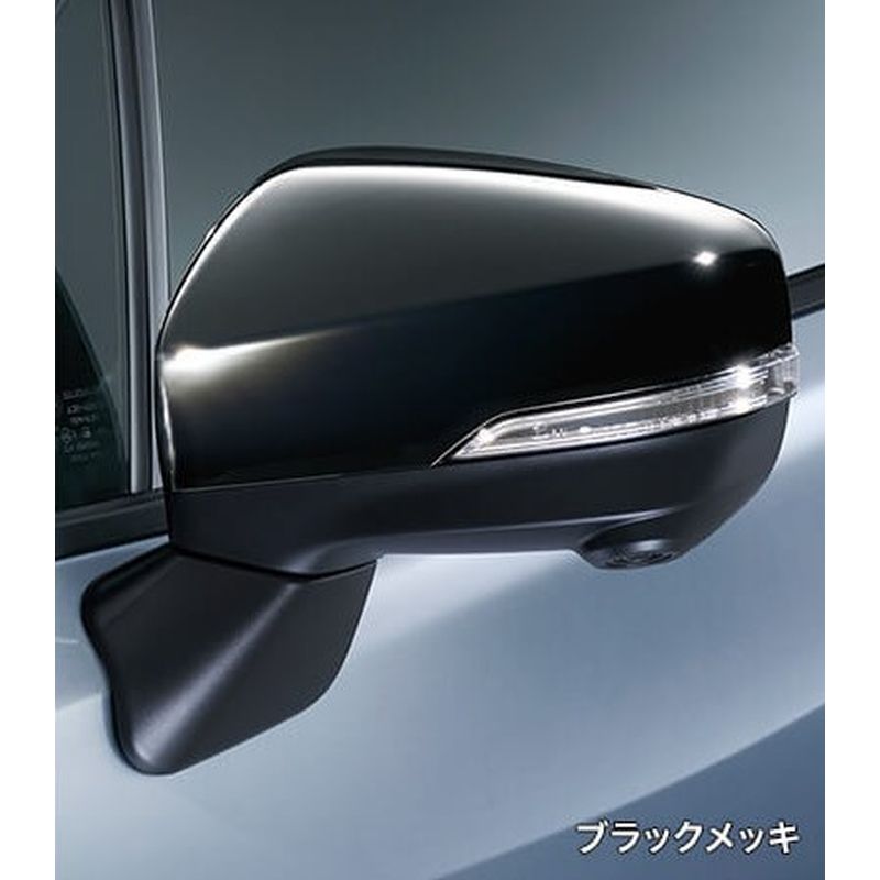 新品 スバル フォレスター SK 純正 ドアミラーセット ブラックメッキ