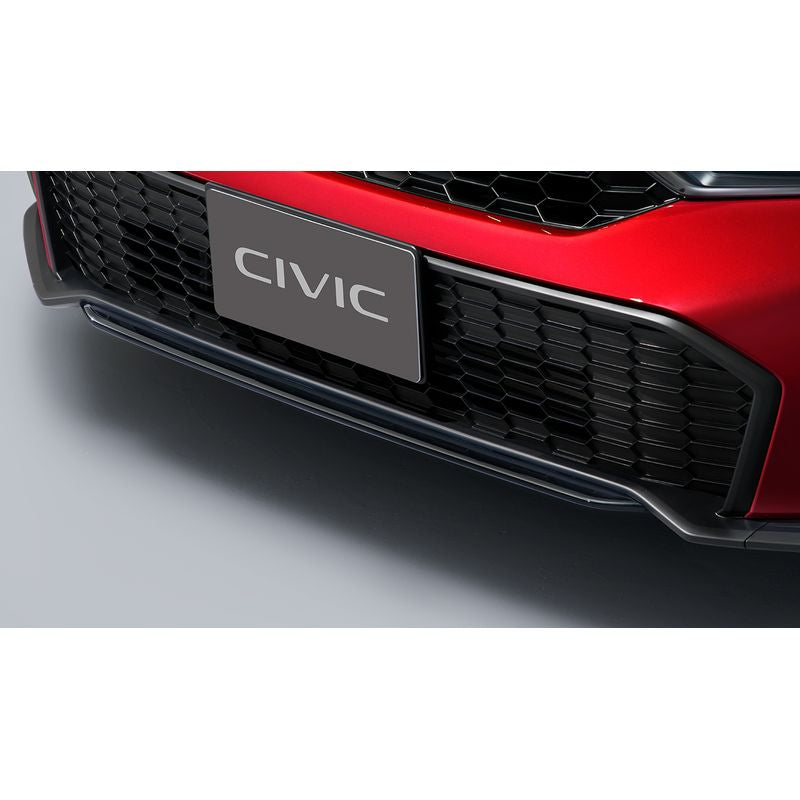 新品 ホンダ シビック FL1/4 純正 ロアーグリルガーニッシュ クリスタルブラックパール