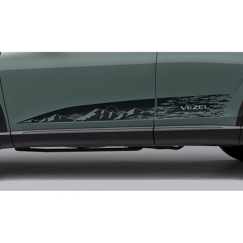 新品 ホンダ ヴェゼル RV 純正 ボディーサイドデカール