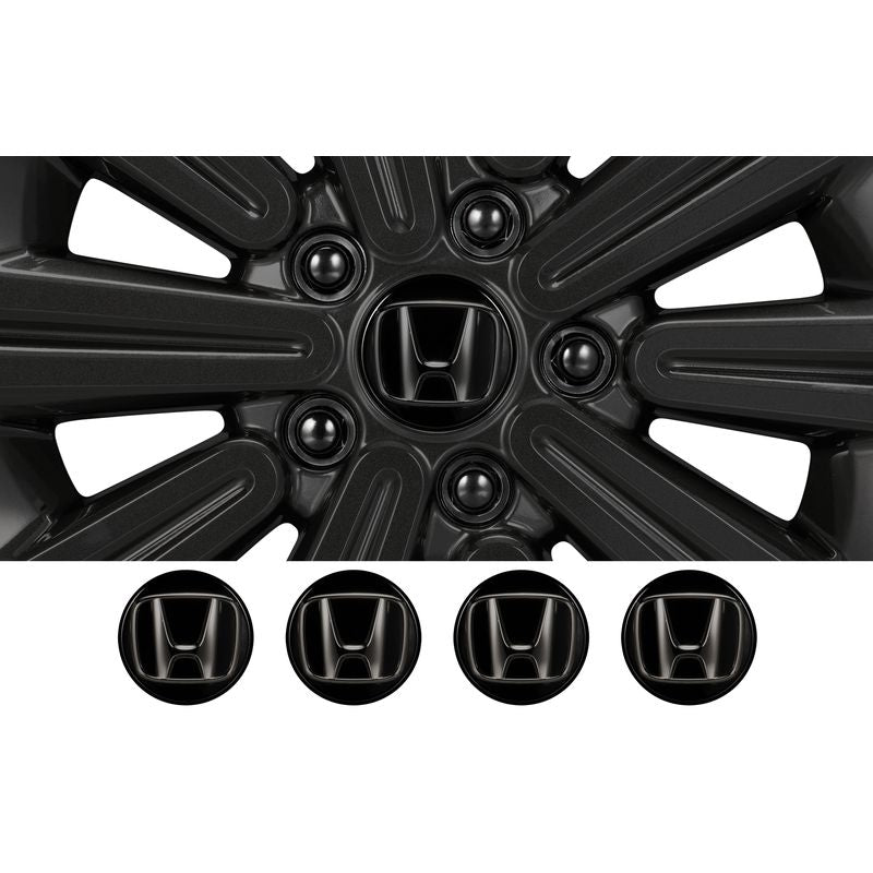 新品 ホンダ フリード GT 純正 アルミホイールセンターキャップ(ブラックHマーク)