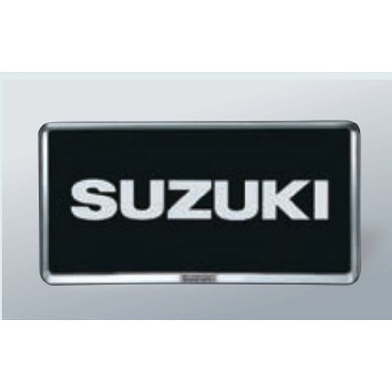新品 スズキ ジムニーノマド JC74W 純正 ナンバープレートリム ブラックメッキ