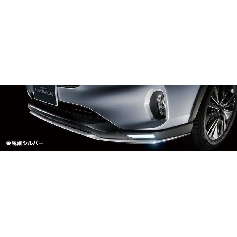 新品 スバル レヴォーグレイバック VN5 純正 STI フロントアンダースポイラー 金属調シルバー