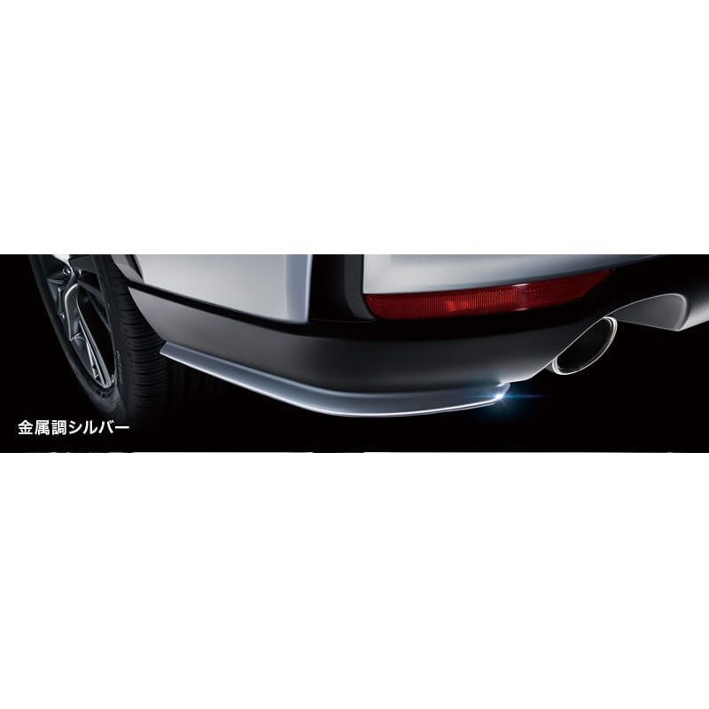 新品 スバル レヴォーグレイバック VN5 純正 STI リヤサイドアンダースポイラー 金属調シルバー