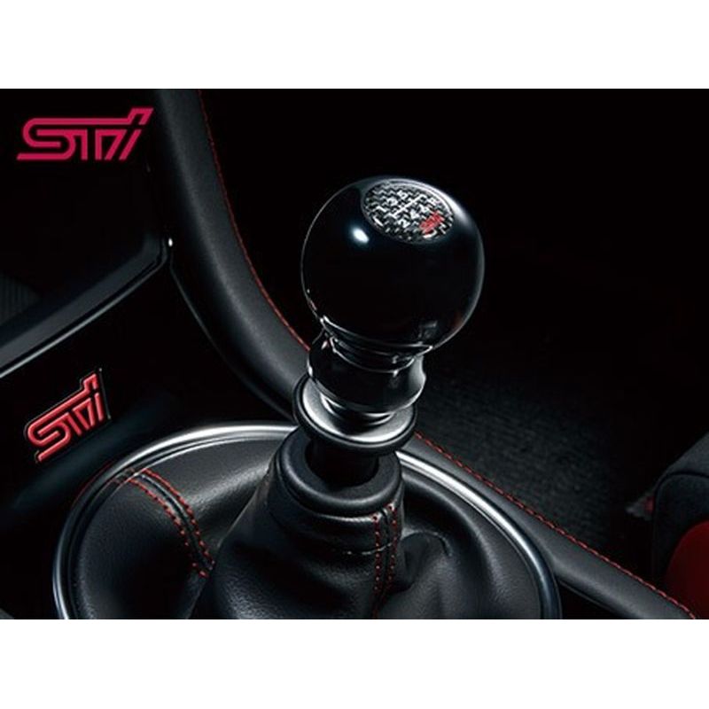 STI ジュラコンシフトノブ 6MT VAB GRB GVB GDB STI製 6MT ジュラコンシフトノブ インプレッサ WRX レガシィ