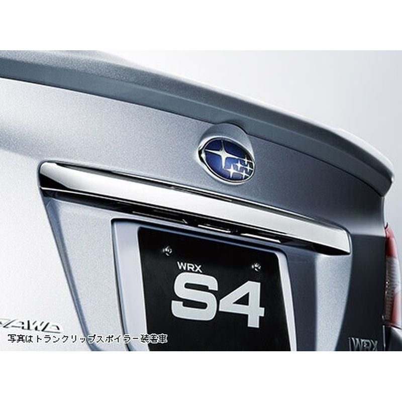 新品 スバル WRX VAG/VAB 純正 トランクガーニッシュ メッキ
