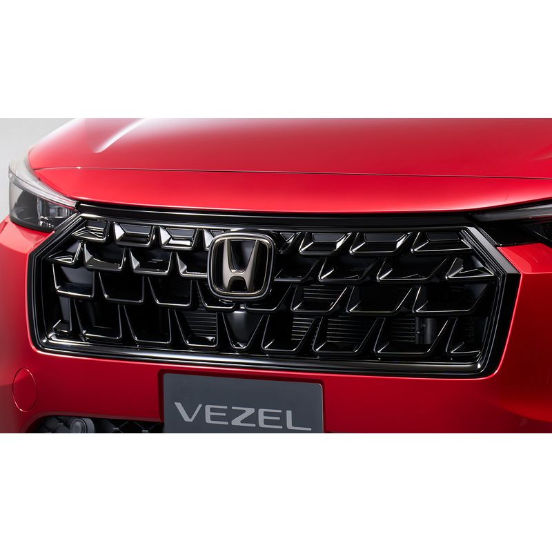 新品 ホンダ ヴェゼル RV 純正 フロントグリル ベルリナブラック