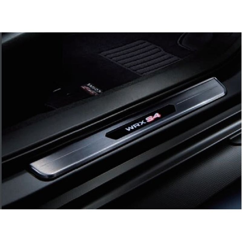 新品 スバル WRX S4 VBH 純正 LEDサイドシルプレート WRX S4