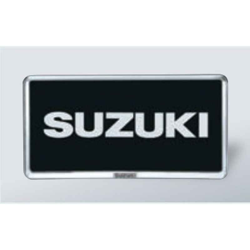 新品 スズキ ジムニーノマド JC74W 純正 ナンバープレートリム クロームメッキ