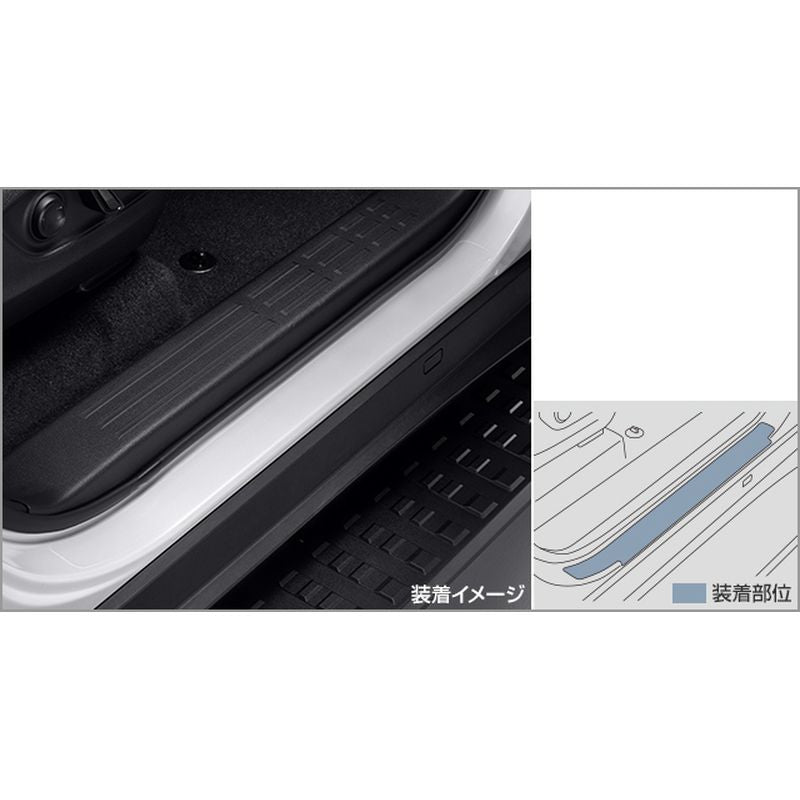 新品 トヨタ ランドクルーザー250 J250W 純正 プロテクションフィルム ロッカー