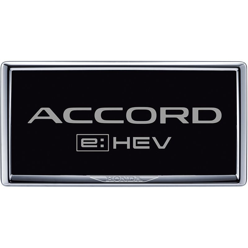 新品 ホンダ アコード CY2 純正 ライセンスフレーム メッキタイプ
