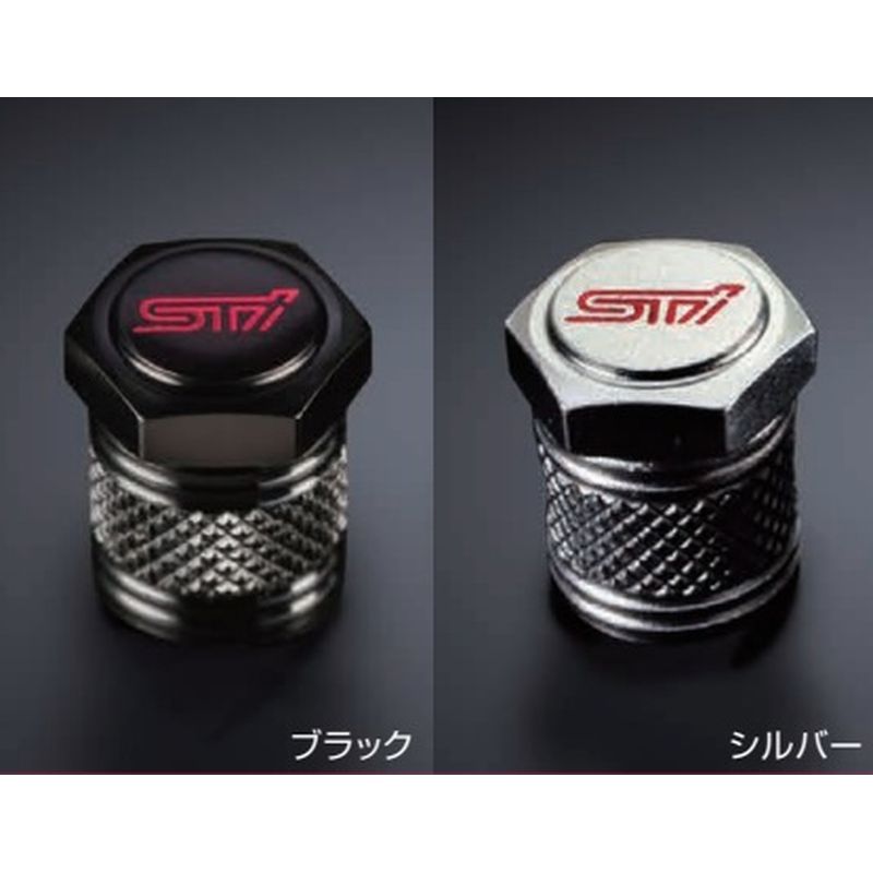 新品 スバル WRX S4 VBH 純正 STI バルブキャップセット