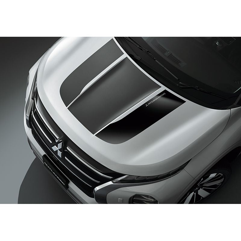 新品 ミツビシ アウトランダーPHEV GN0W 純正 フードデカール