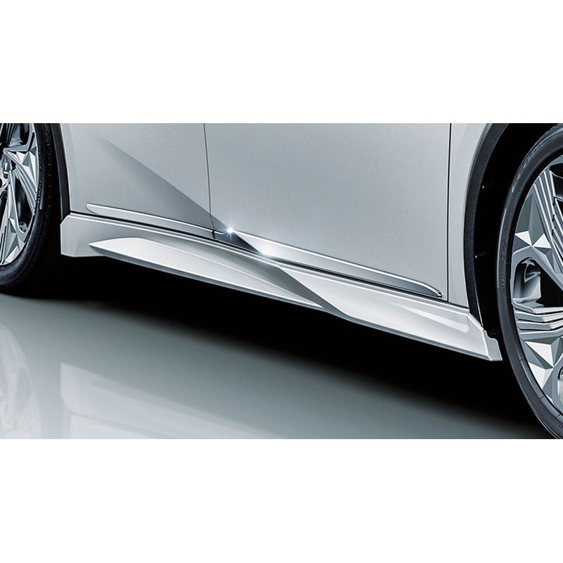 新品 トヨタ プリウス 6# 純正 サイドスカート 素地 MODELLISTA