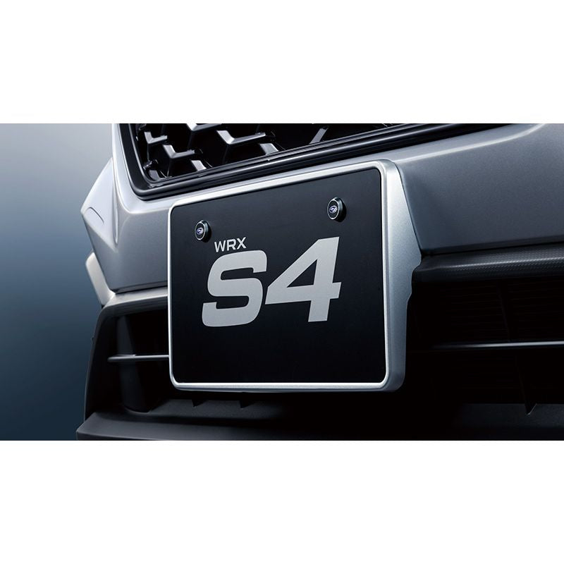 新品 スバル WRX S4 VBH 純正 カラードナンバープレートベース