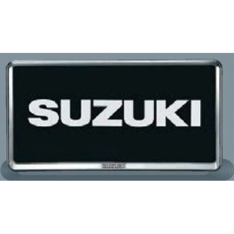 新品 スズキ フロンクス B3S 純正 ナンバープレートリム ブラックメッキ