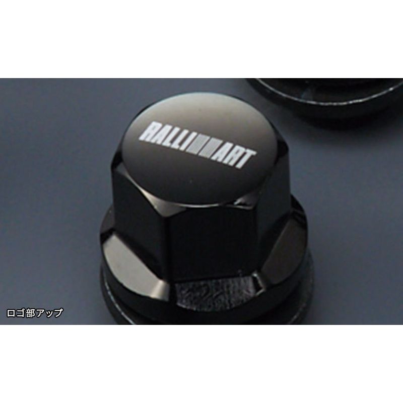 新品 ミツビシ デリカD:5 CV1W 純正 ブラックホイールロックナット&ラグナットセット RALLIART