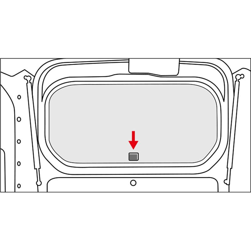 新品 ホンダ N-VAN JJ1/2 純正 アドバンスドルームミラー