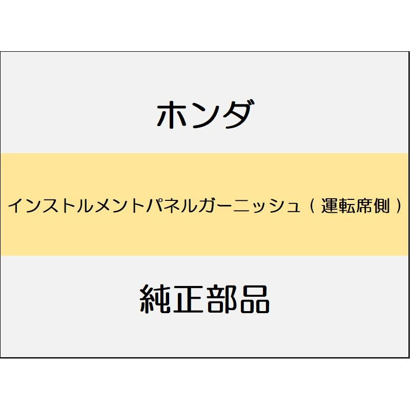 新品 ホンダ アコード 2024 e:HEV インストルメントパネルガーニッシュ ( 運転席側 )