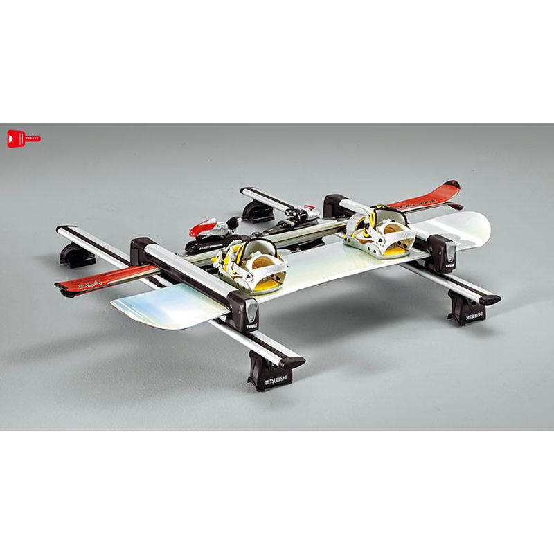 新品 ミツビシ アウトランダーPHEV GN0W 純正 スキー&スノーボードアタッチメント