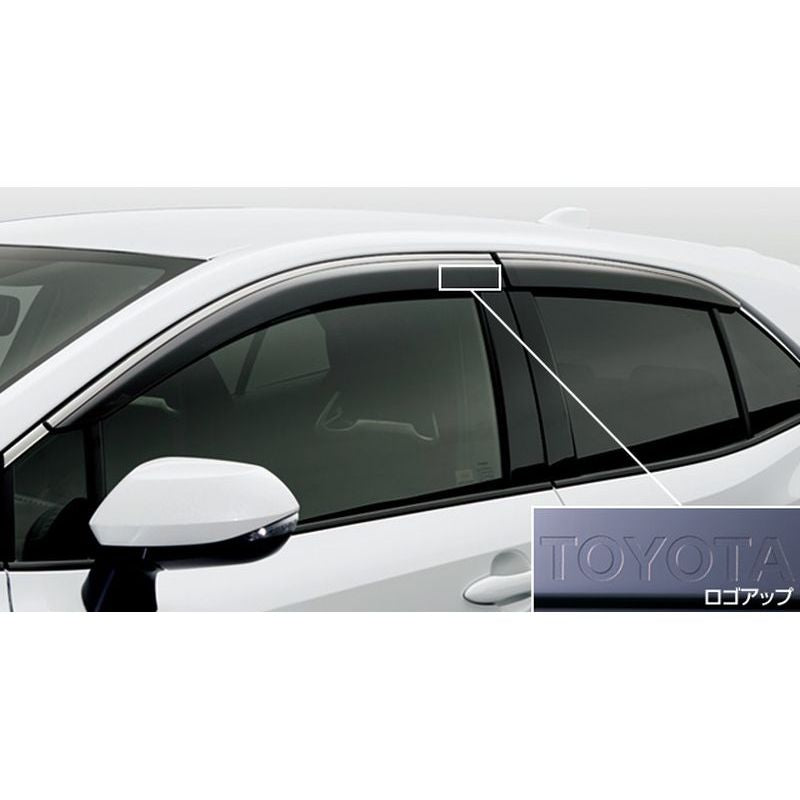 新品 トヨタ カローラスポーツ E21#H 純正 ドアバイザー SUS