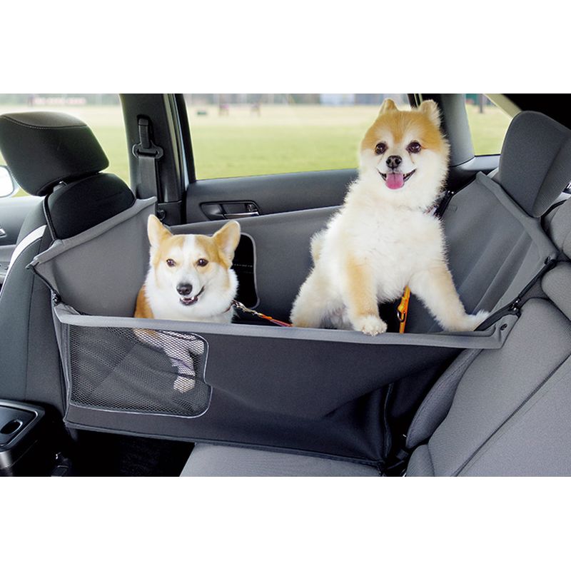 新品 ホンダ フィット GR 純正 ペットシートサークル グレー/表面撥水加工/小 中型犬用25kgまで/取付位置:リア席