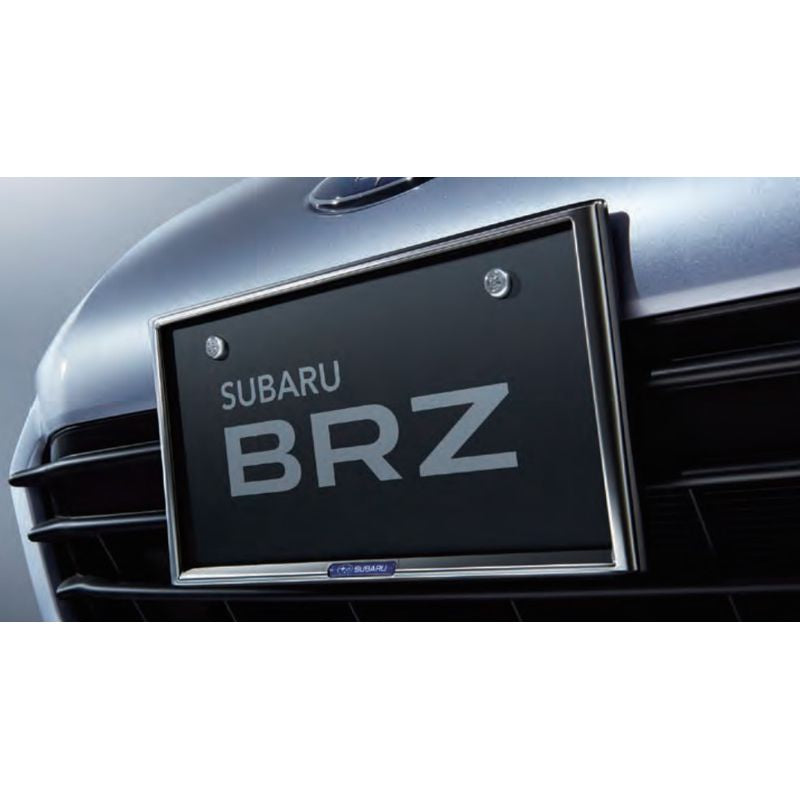 新品 スバル BRZ ZD8 純正 ナンバープレートベース 樹脂製