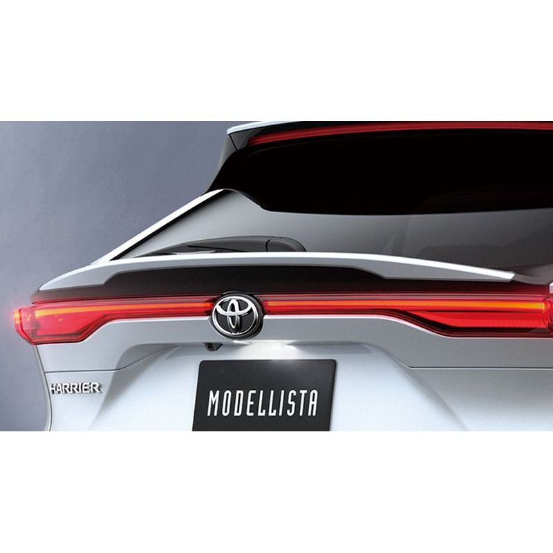 新品 トヨタ ハリアー 8# 純正 バックドアスポイラー 素地 MODELLISTA