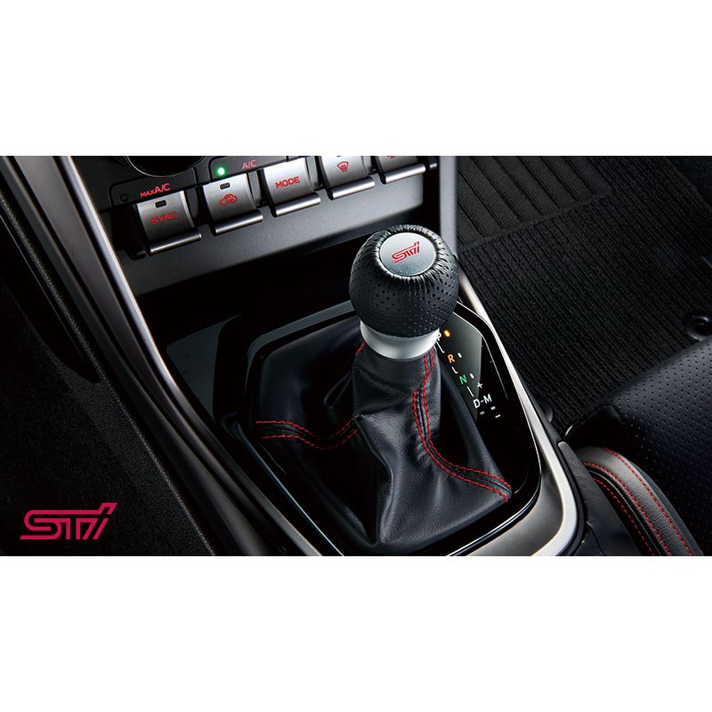 新品 スバル BRZ ZD8 純正 STI レザーシフトノブ AT AT車用