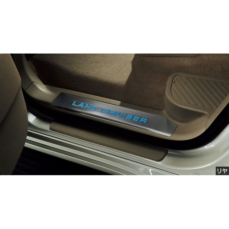 新品 トヨタ ランドクルーザー J202 純正 スカッフイルミネーション リヤ用