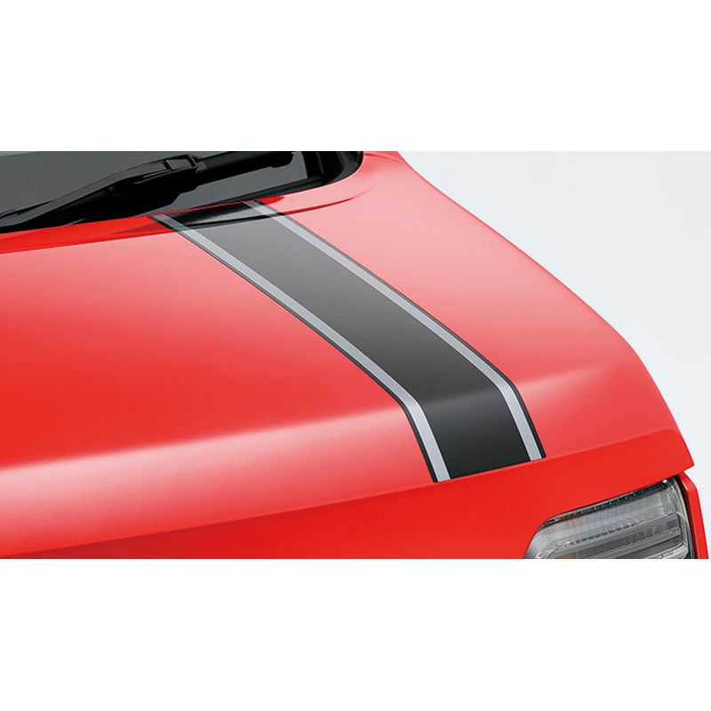 新品 ホンダ N-WGN JH3/4 純正 デカール (センター&サイド) ブラック×シルバー