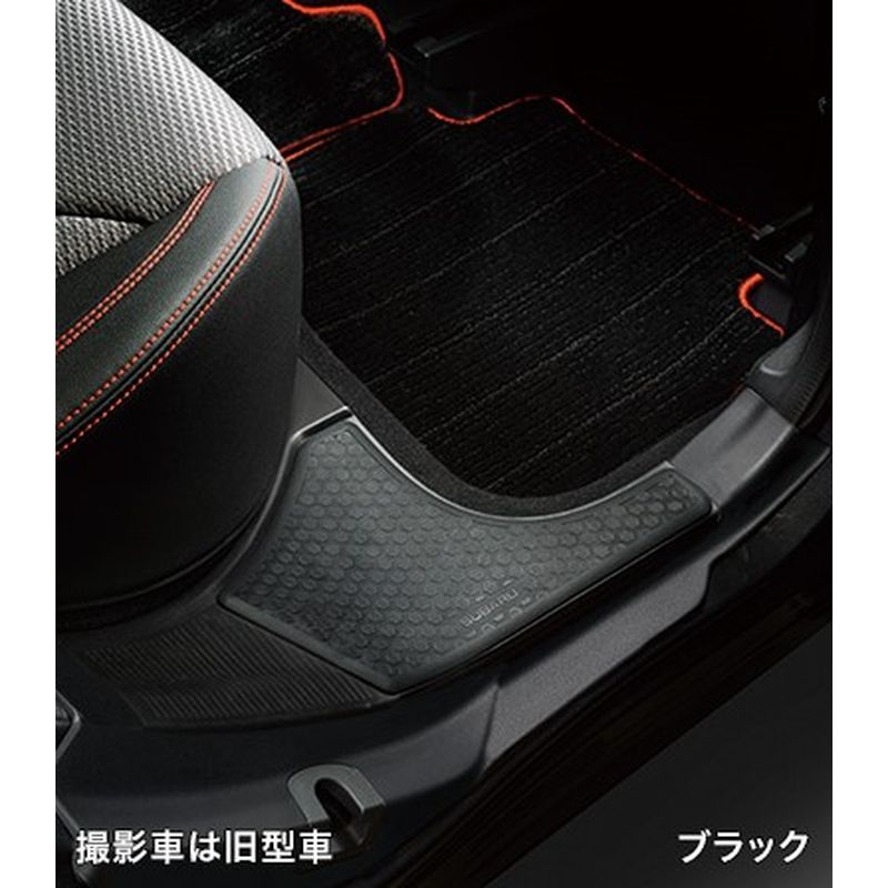 新品 スバル フォレスター SK 純正 後席用ステップガード ブラック