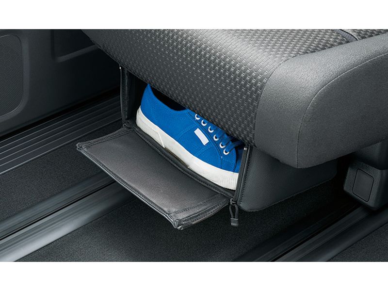 新品 ホンダ ステップワゴン RP1/2/3/4/5 後期 純正 シートアンダーボックス 合皮製/取付位置:2列目シート