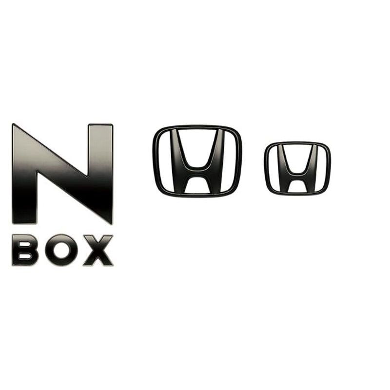 新品 ホンダ N-BOX JF3/4 純正 ブラックエンブレム