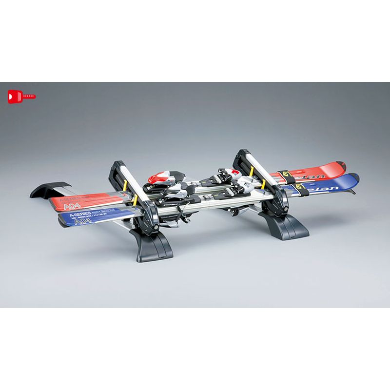 新品 ミツビシ デリカD:5 CV1W 純正 スキー&スノーボードアタッチメント 斜積みアルミロング