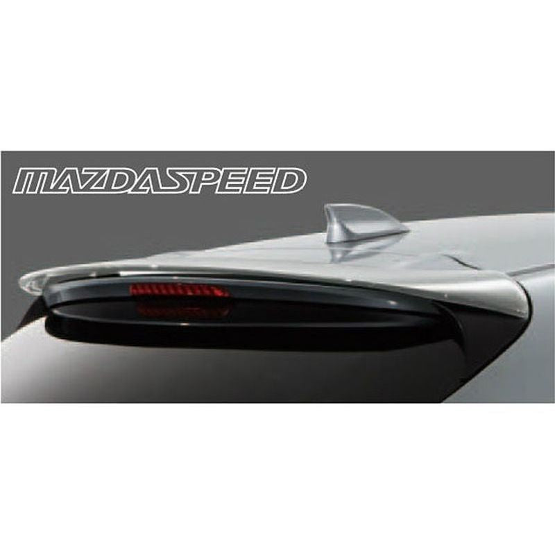 新品 マツダ アクセラスポーツ BM 純正 リアルーフスポイラー MAZDASPEED