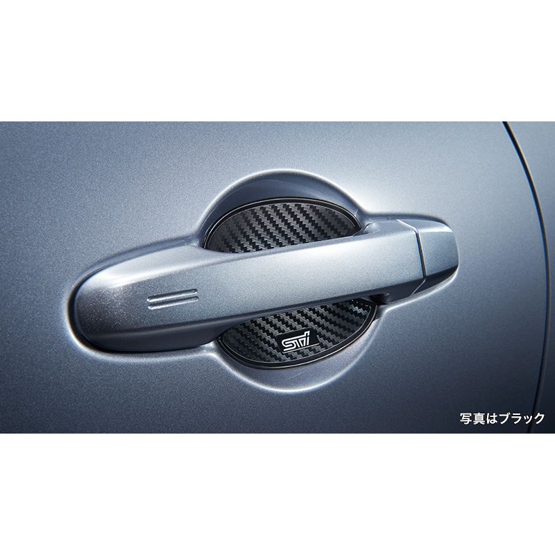 新品 スバル BRZ ZD8 純正 STI ドアハンドルプロテクター 1台分2枚セット