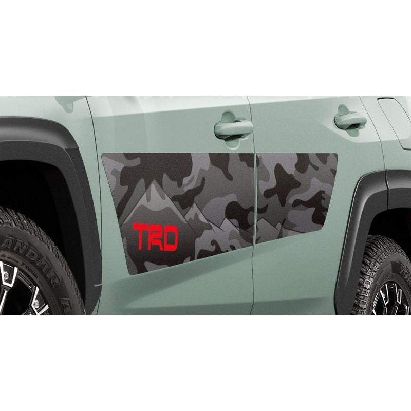 新品 トヨタ RAV4 XA50 純正 サイドデカール TRD