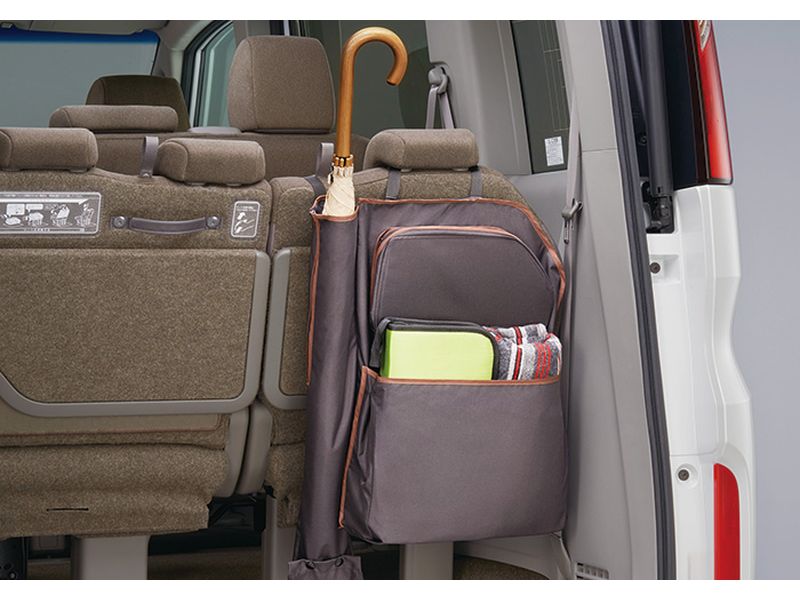 新品 ホンダ ステップワゴン RP1/2/3/4/5 後期 純正 シートバックポケット 傘入れ付/取付位置:3列目右側シートバック