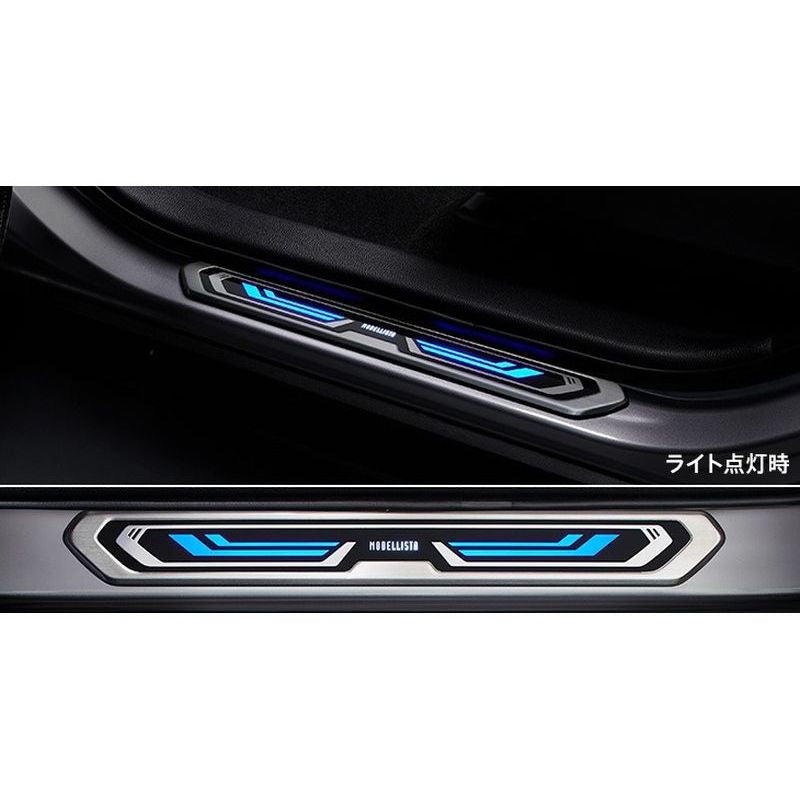 新品 トヨタ RAV4 XA50 純正 スカッフプレート MODELLISTA