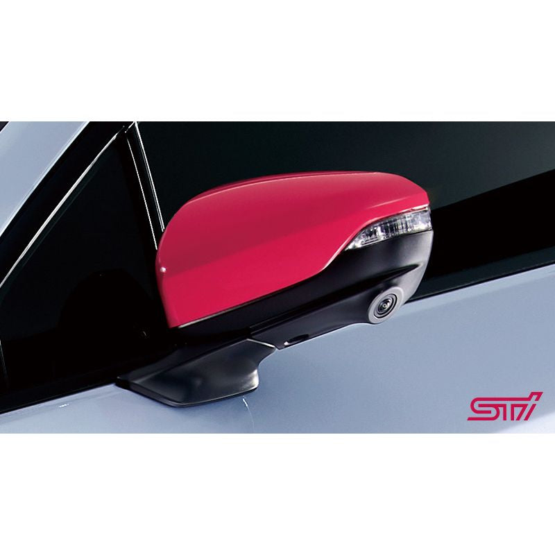 新品 スバル レヴォーグ VN5 純正 STI ドアミラーカバー チェリーレッド