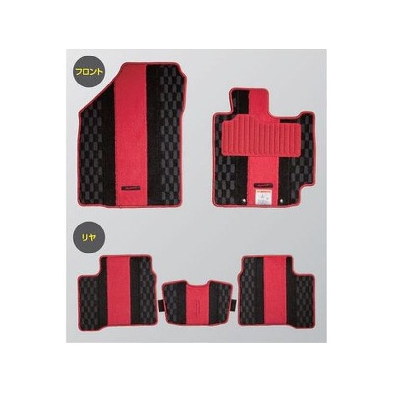 新品 スズキ スイフトスポーツ ZC33S 純正 フロアマット レッド&ブラック