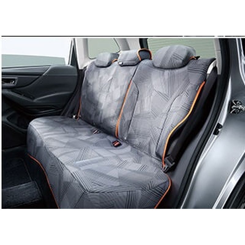 新品 スバル フォレスター SK 純正 オールウェザーシートカバー ストライプ リヤ用