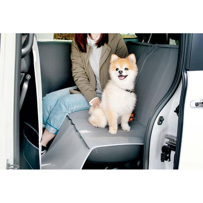 新品 ホンダ フィット GR 純正 ペットシートマット グレー/Mサイズ/表面撥水加工/取付位置:リア席