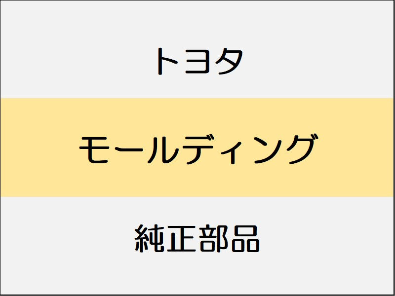 トヨタ ヤリス A1#,H1#,P210 モールディング