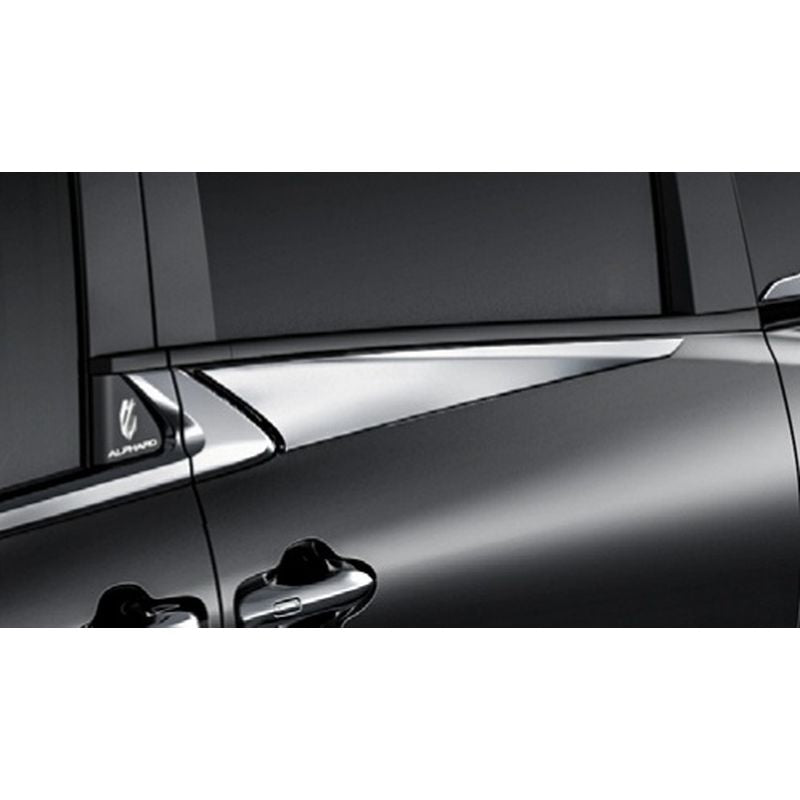 新品 トヨタ アルファード 4# 純正 サイドドアガーニッシュ MODELLISTA