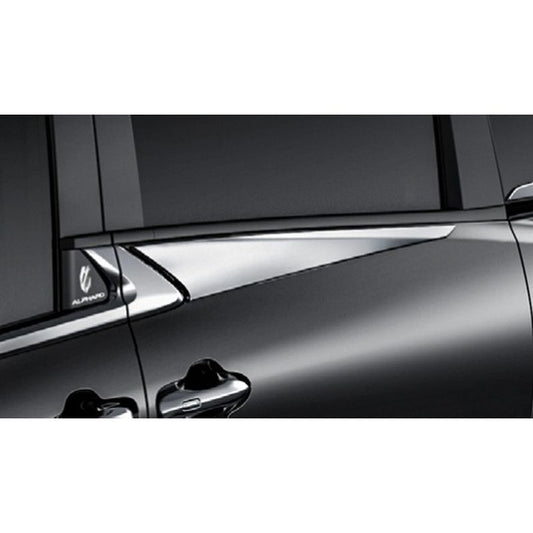 新品 トヨタ アルファード 4# 純正 サイドドアガーニッシュ MODELLISTA