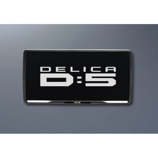 新品 ミツビシ デリカD:5 CV1W 純正 ナンバープレートフレーム RALLIART