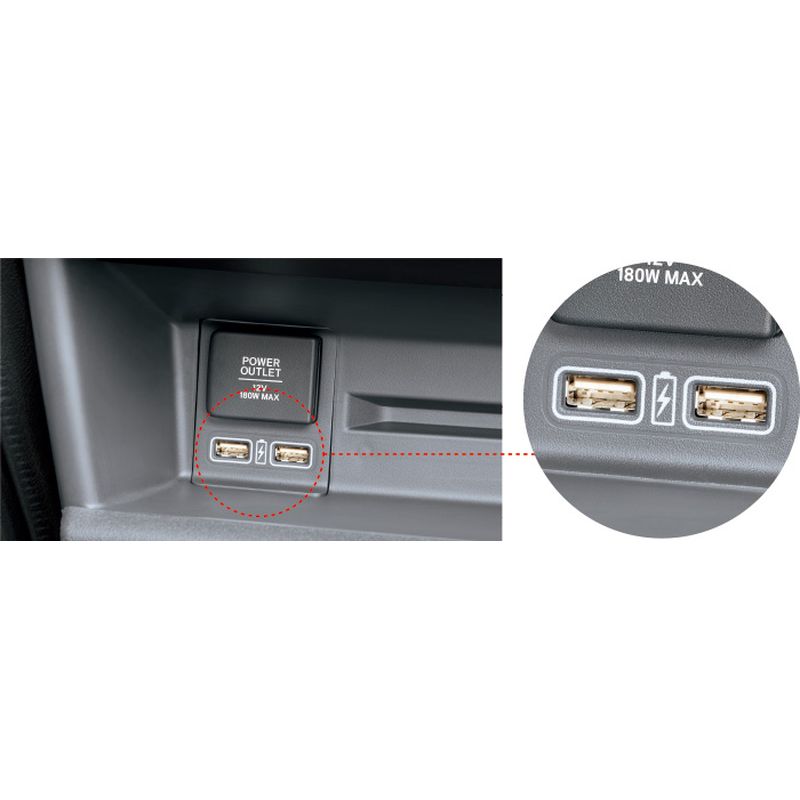 新品 ホンダ N-VAN JJ1/2 純正 USBチャージャー