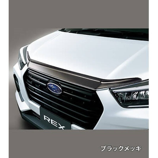 新品 スバル レックス REX A20#F 純正 フードガーニッシュ ブラックメッキ
